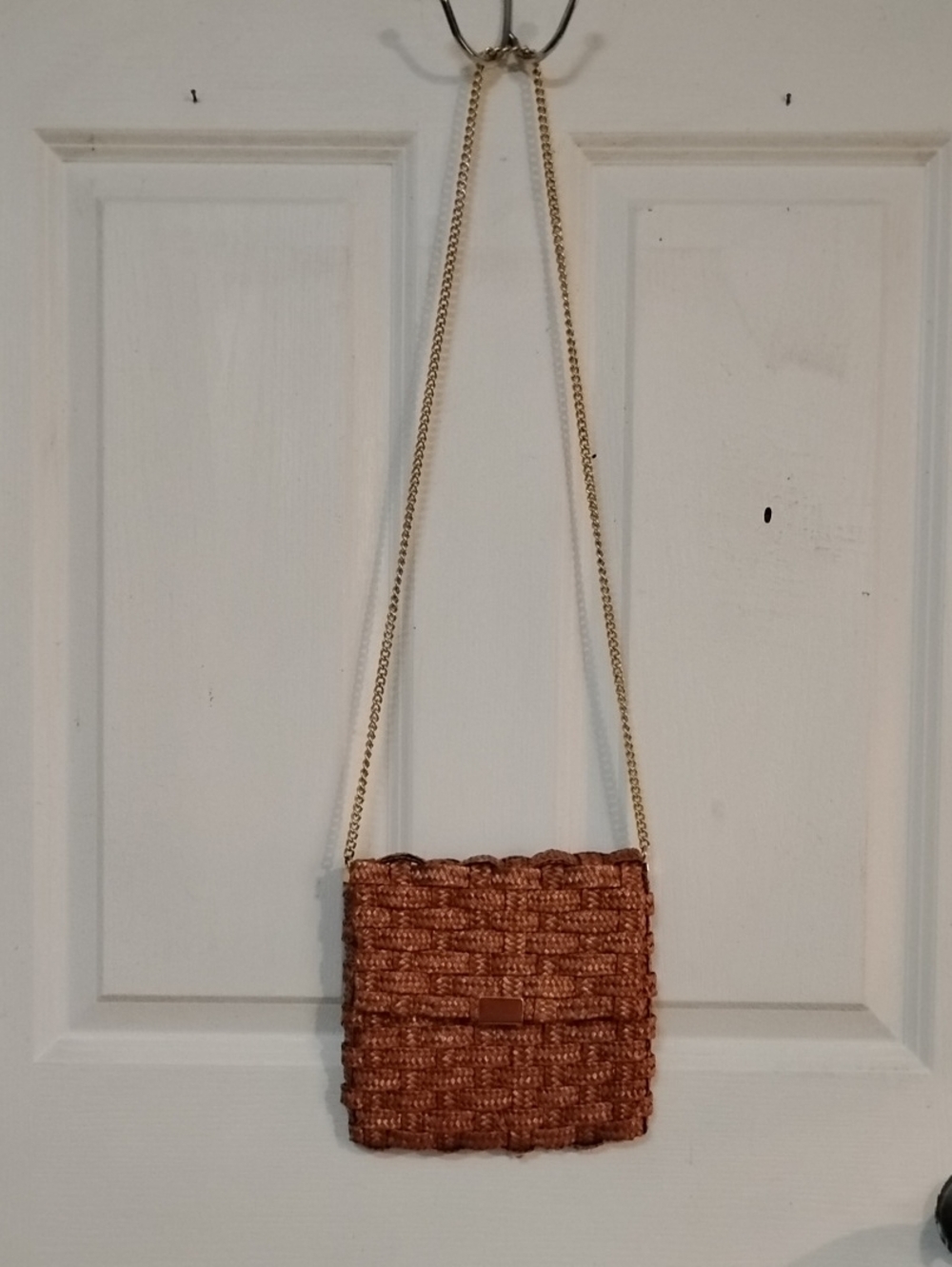 True Vintage Famous Barr Co. Woven Purse